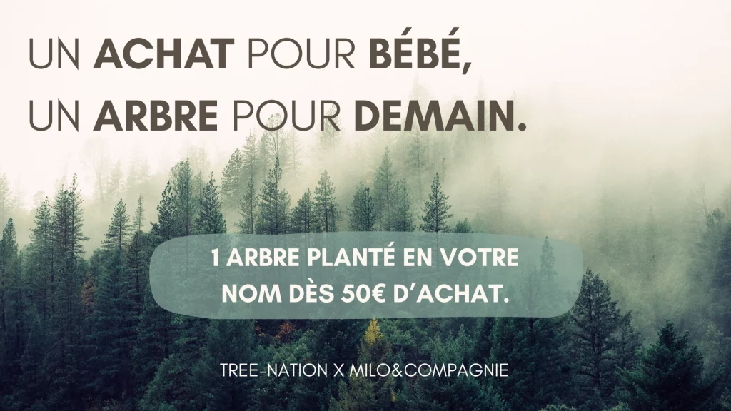 un arbre planté dès 50 euros d'achat