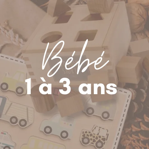 idées cadeaux éco-responsables bébé 1 à 3 ans