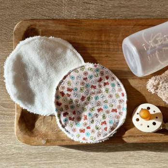 Coussinet d&rsquo;Allaitement Lavable Anti-Fuites